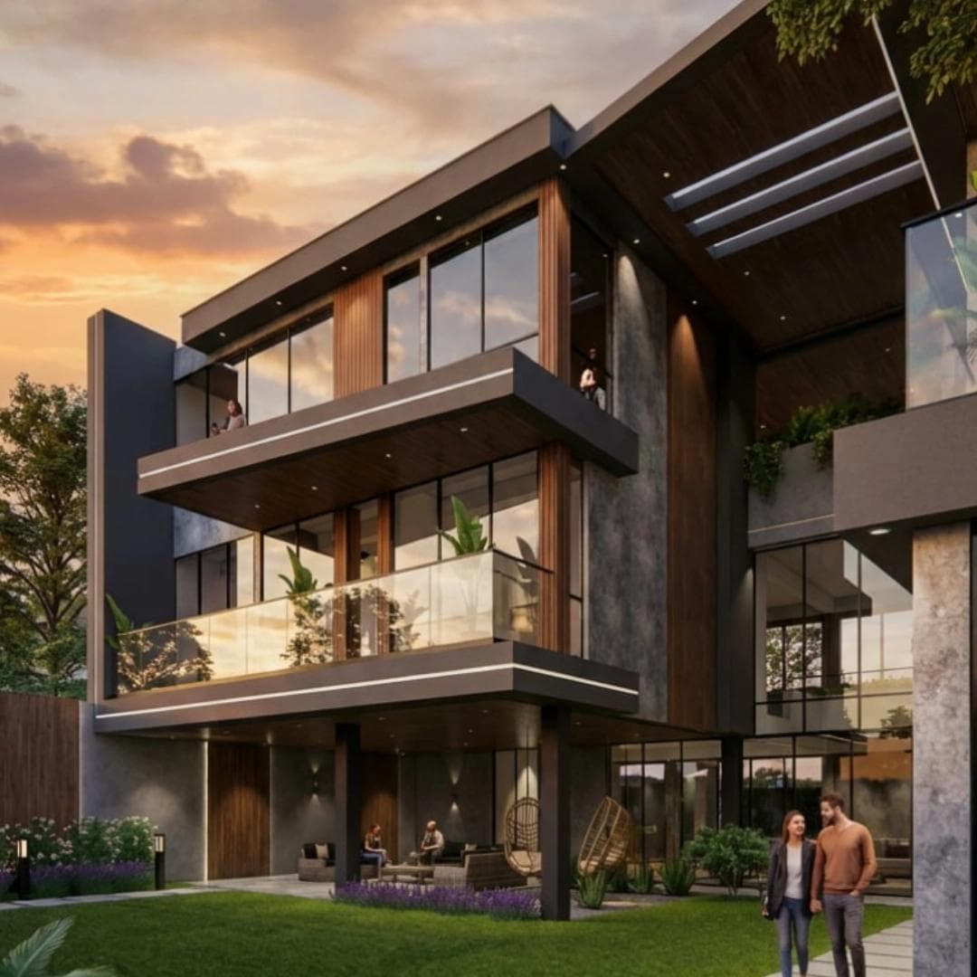 Imagen de una casa multifamiliar